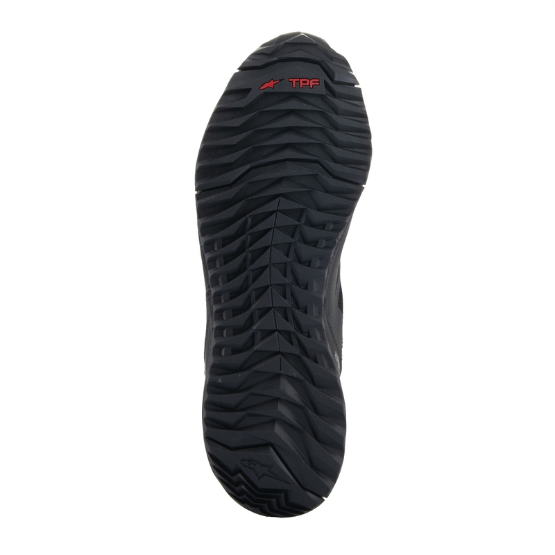 Alpinestars CR-1 juodi ir tamsiai pilki motociklininko batai