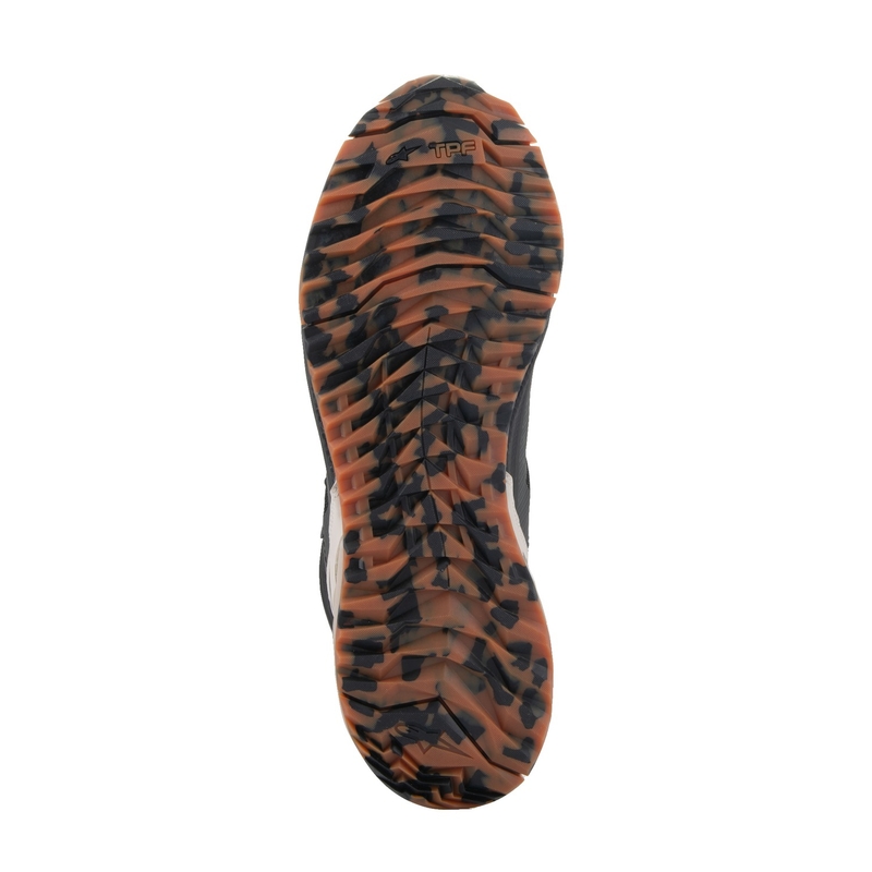 Alpinestars CR-1 juodos ir šviesiai rudos spalvos motociklininko batai