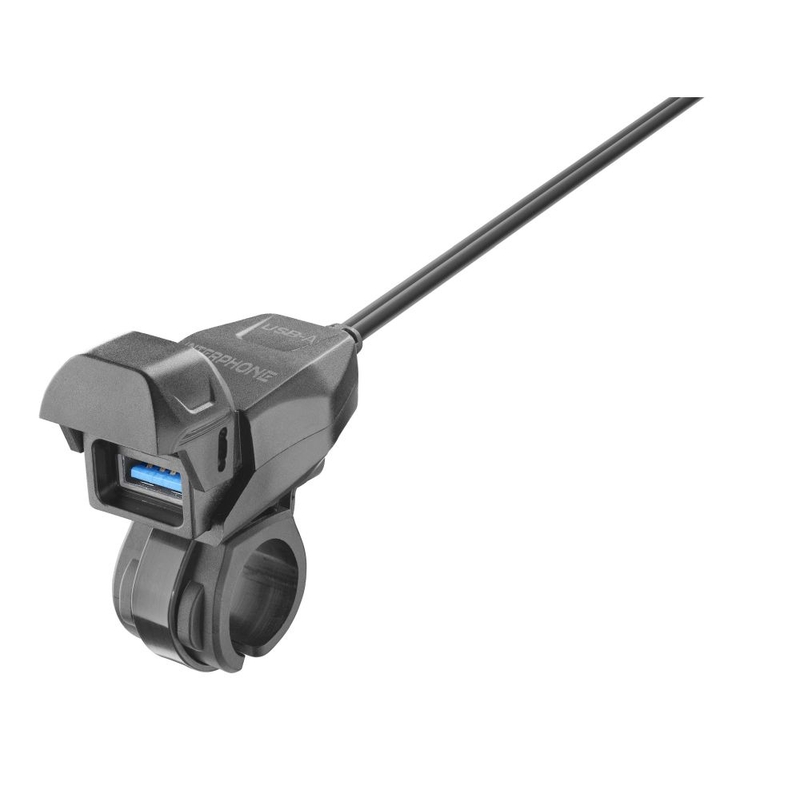 "Interphone" motociklo vairo įkroviklis USB-A