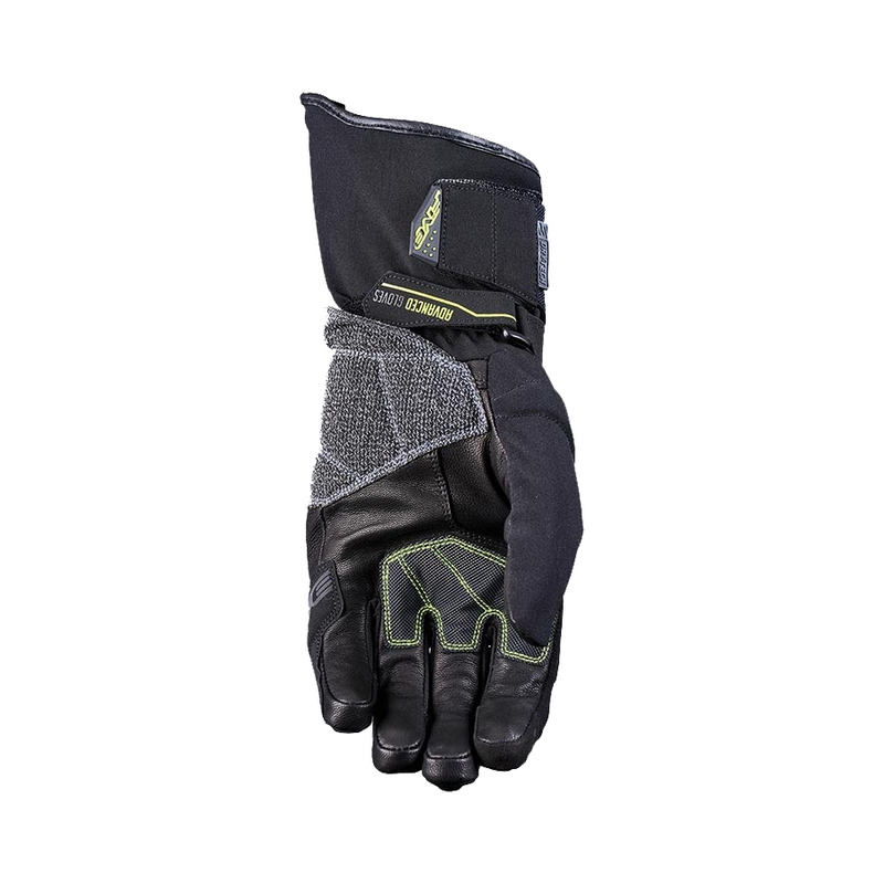 Motociklininko pirštinės FIVE TFX2 WP juoda-fluo geltona