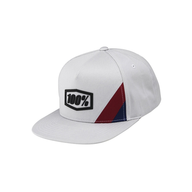 100% Cornerstone Snapback kepurė balta