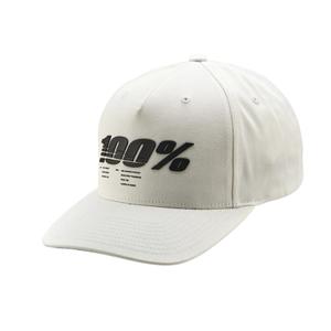 Kepurė 100% Staunch Snapback white