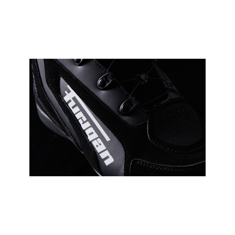 Furygan V4 Easy D3O juodai balti motociklininko batai