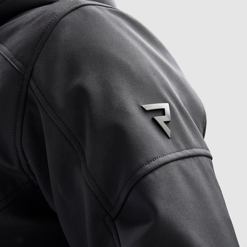 Softshell motociklininko striukė Rebelhorn Slash Black
