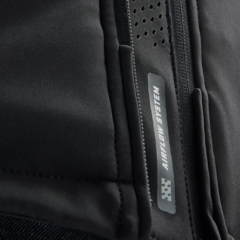 Softshell motociklininko striukė Rebelhorn Slash Black