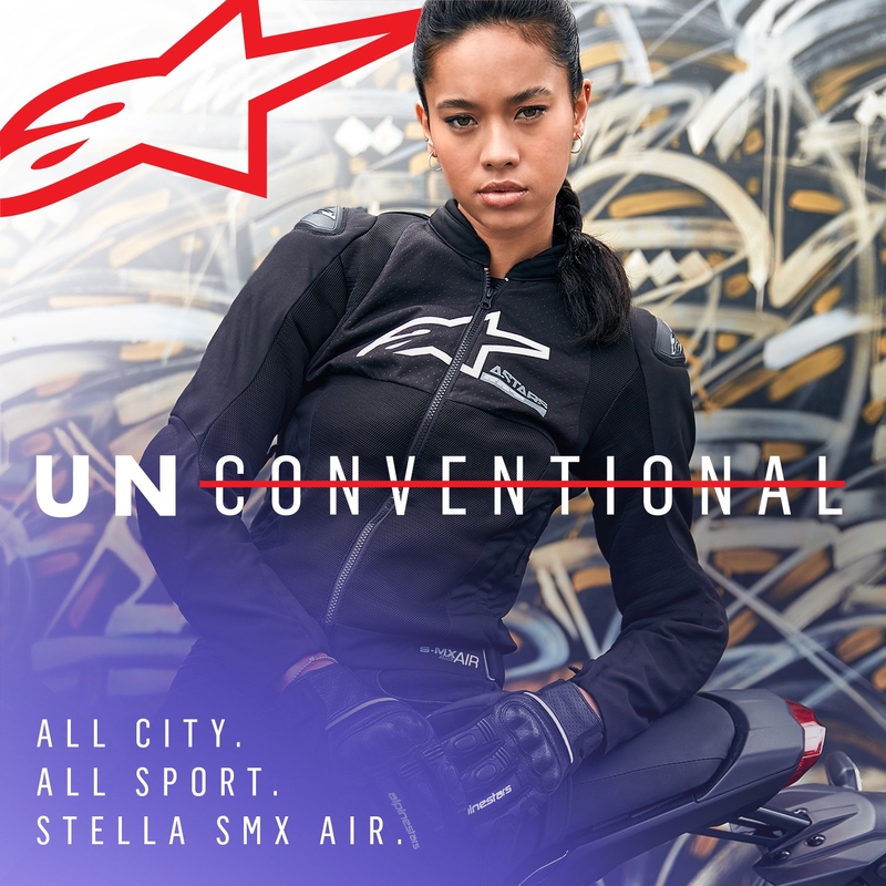"Alpinestars Stella SMX Air" moteriška motociklininko striukė Black