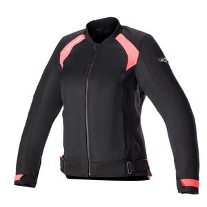 Alpinestars Stella Eloise Air 2 moteriška motociklininko striukė Black-Fluo Pink