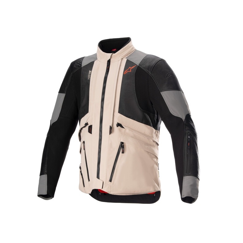 Alpinestars AMT-10R Drystar XF motociklininko striukė smėlio-juoda-rožinė