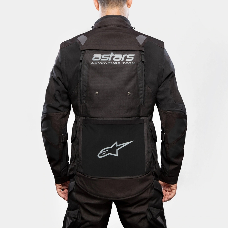Alpinestars Halo Drystar šviesiai pilka-tamsiai pilka-juoda-fluo raudona motociklininko striukė