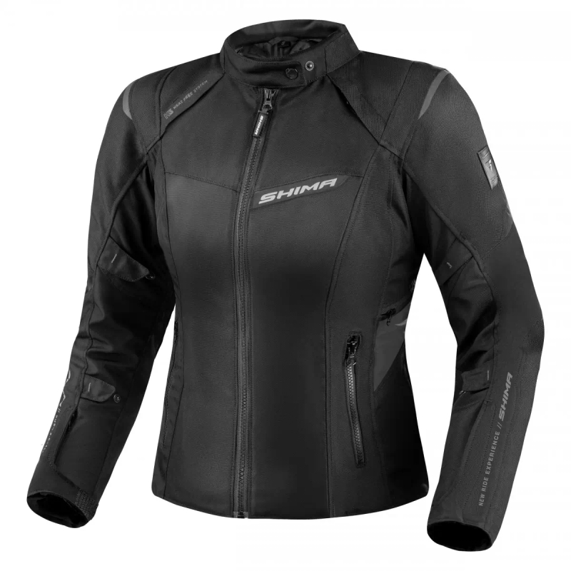 Shima Rush 2.0 Moteriška motociklininko striukė Black