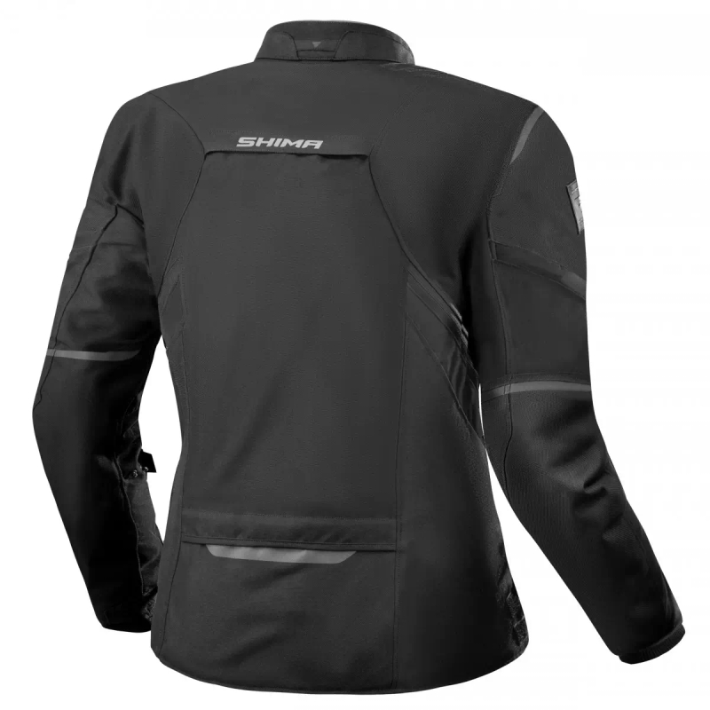 Shima Rush 2.0 Moteriška motociklininko striukė Black