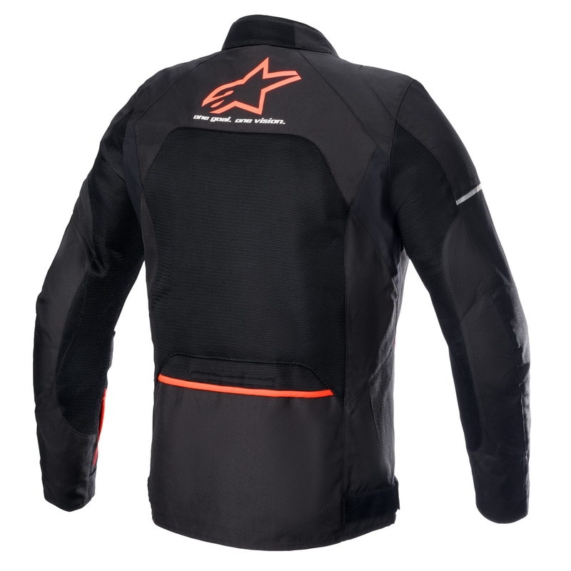 Bunda na motorku Alpinestars Viper Air 3 černo-červená