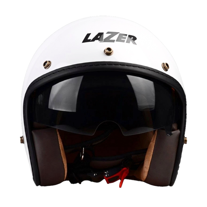 Otevřená přilba na motorku Lazer Mambo Evo Z-Line bílá lesklá