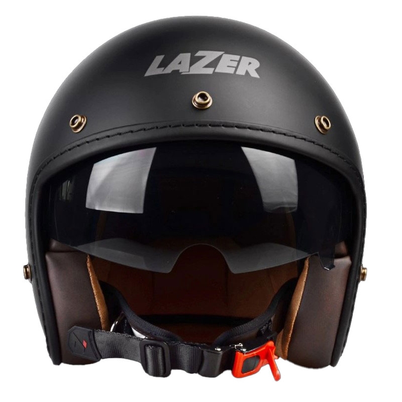Lazer Mambo Evo Z-Line atviras motociklininko šalmas juodas matinis išpardavimas