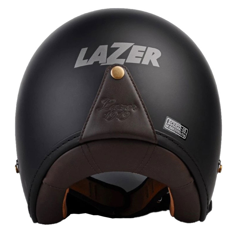 Lazer Mambo Evo Z-Line atviras motociklininko šalmas juodas matinis išpardavimas
