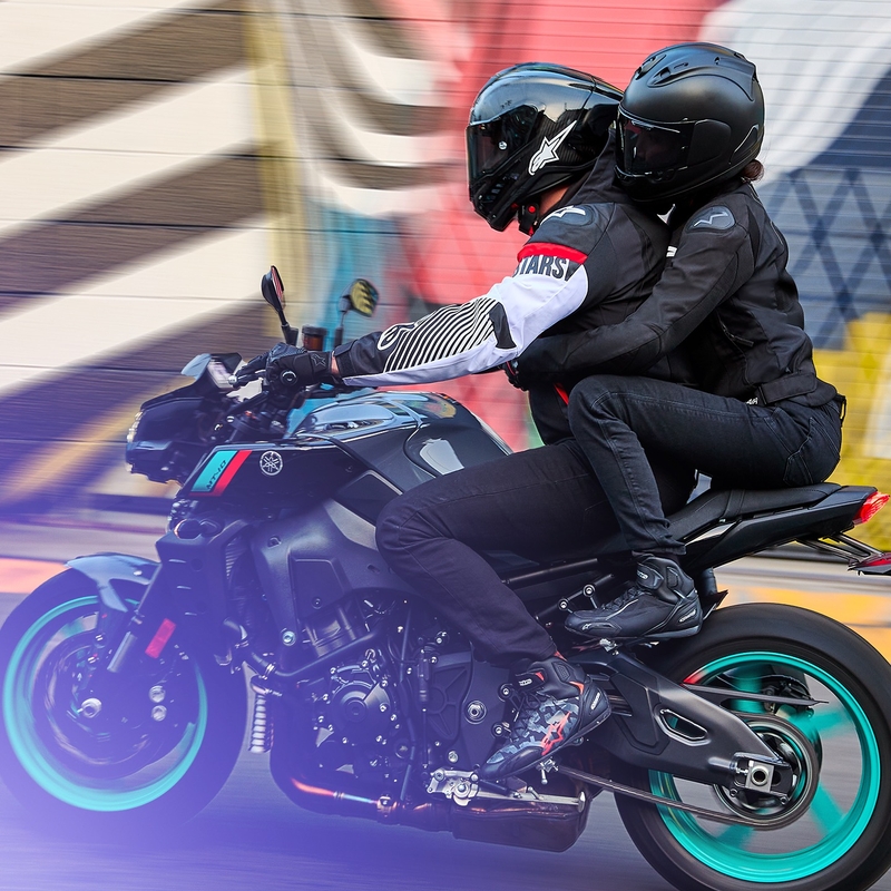 Alpinestars Zaca Air neperšlampama motociklininko striukė juoda-balta-fluo raudona