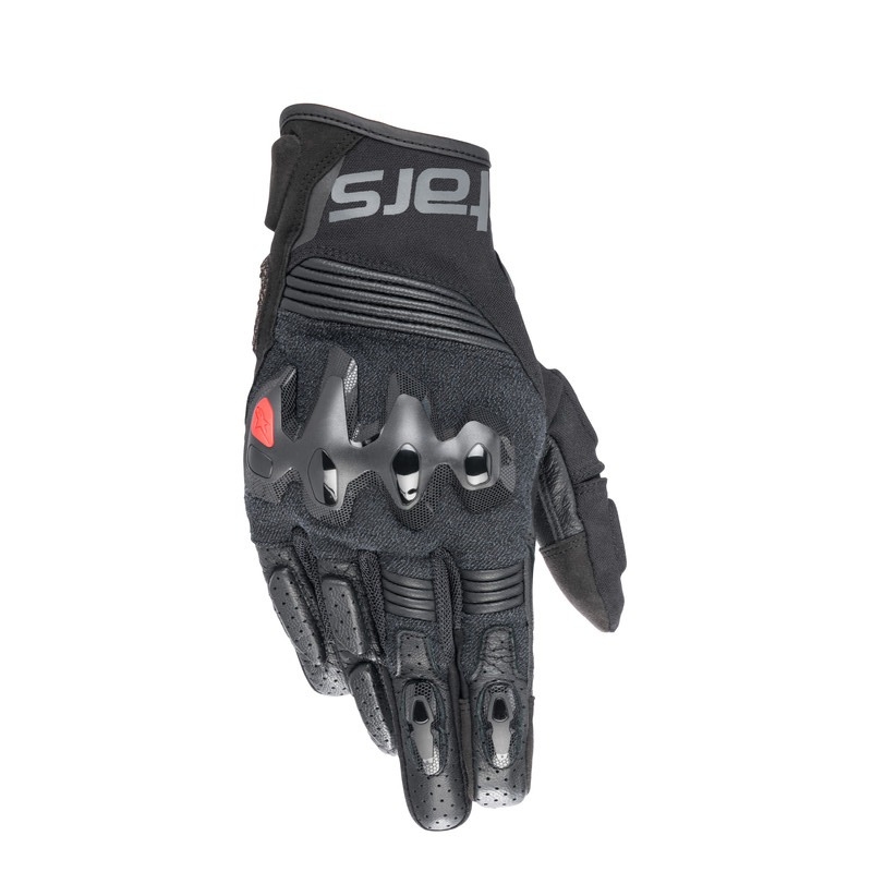 "Alpinestars Halo" motociklininko pirštinės Juoda
