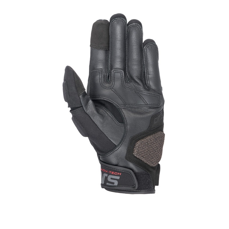 "Alpinestars Halo" motociklininko pirštinės Juoda