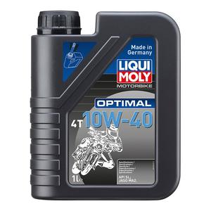 Mineralinė variklinė alyva LIQUI MOLY Motorbike 4T 10W40 Optimal 1 l