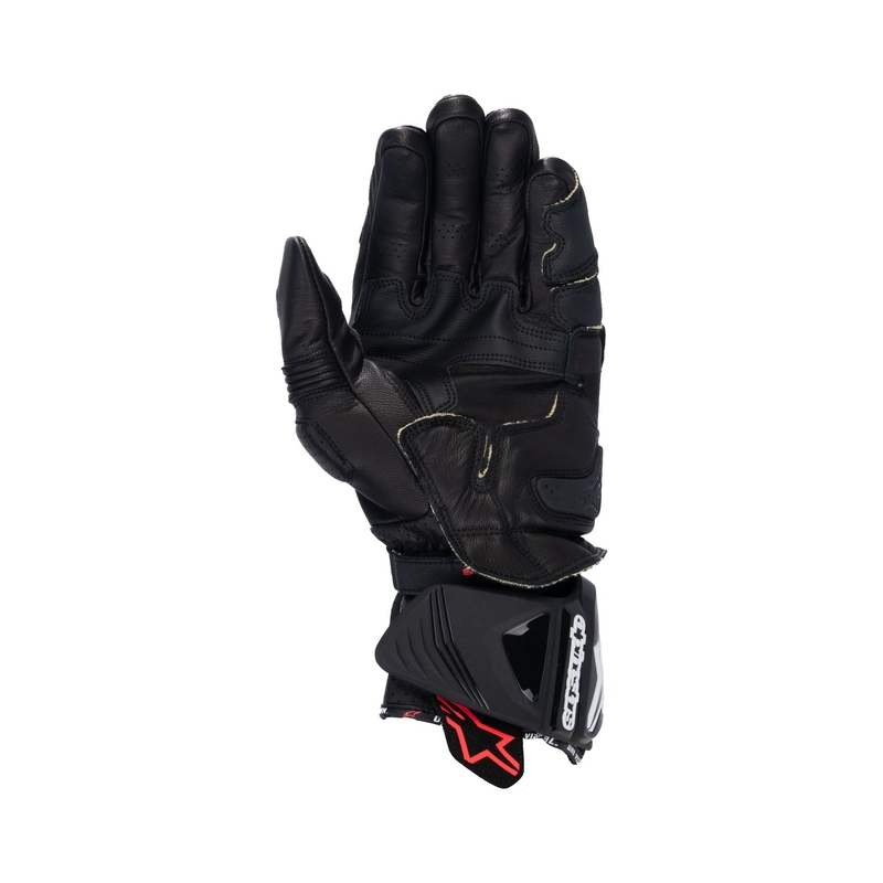 Alpinestars GP PRO R 4 motociklininko pirštinės juodos spalvos