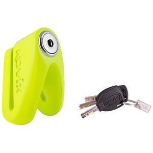 Diskinių stabdžių užraktas KOVIX KVC/Z1 fluo geltonos spalvos