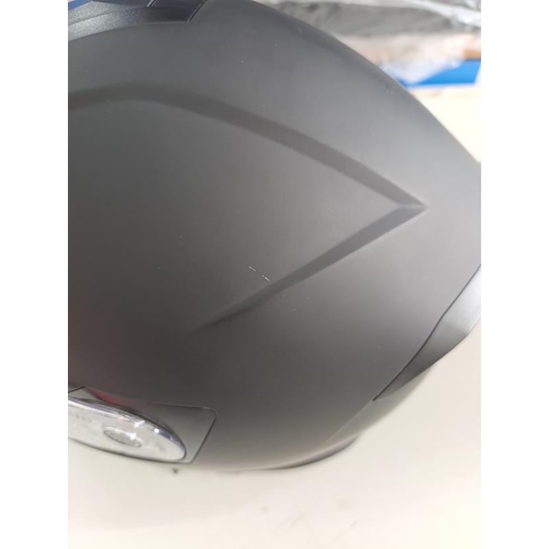 Otevřená přilba na motorku Street Racer SR 01 MotoZem Performance černá - II. jakost