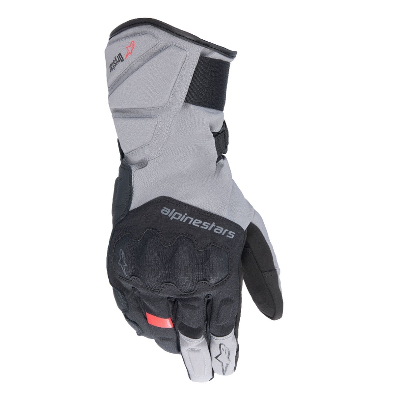 Motociklininko pirštinės Alpinestars TOURER W-7 2 DRYSTAR juoda-tamsiai pilka