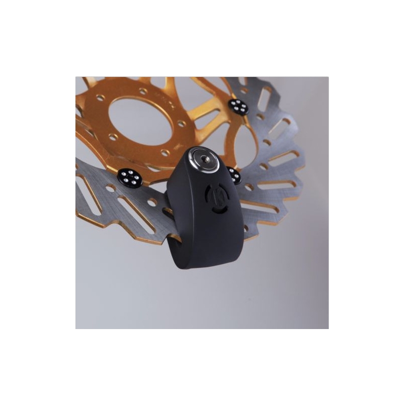 Zámek na kotoučovou brzdu s alarmem KOVIX KDL6 černý