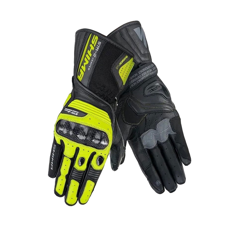 Motociklininko pirštinės Shima STR-2 Vent fluo yellow