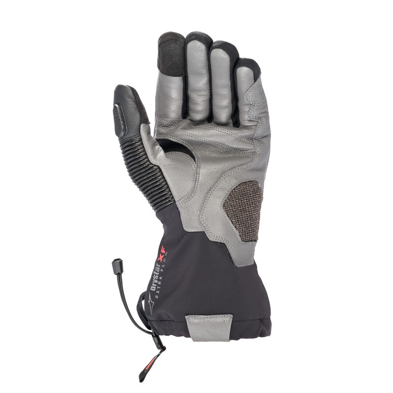 Motociklininko pirštinės Alpinestars AMT-10 DRYSTAR XF juoda-raudona-pilka