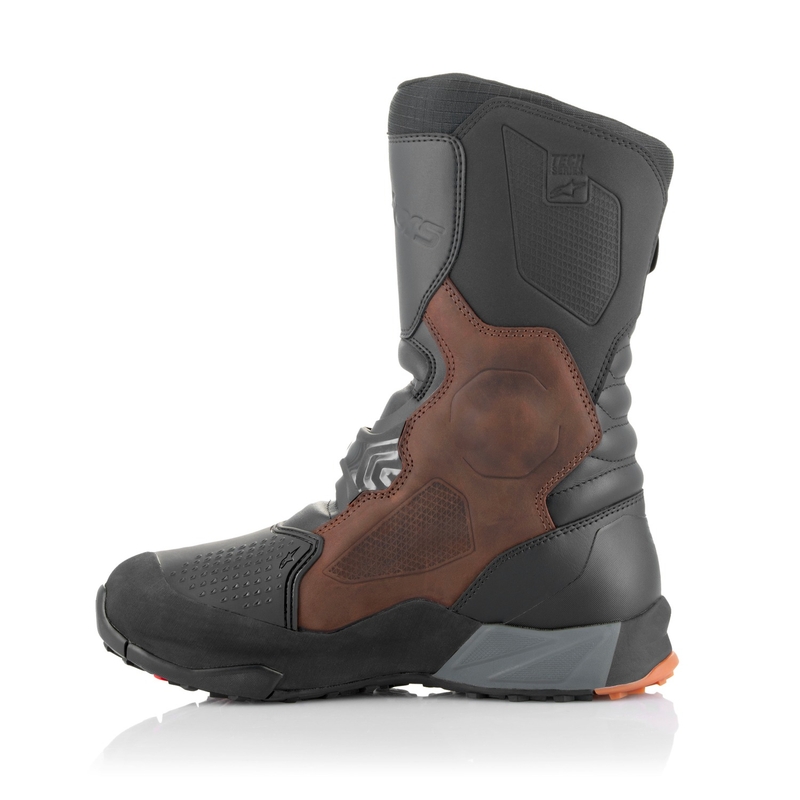 Alpinestars XT-8 GORE-TEX juodos ir rudos spalvos motociklininko batai