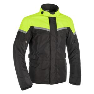Motociklininko striukė Oxford Spartan Long WP black-fluo yellow