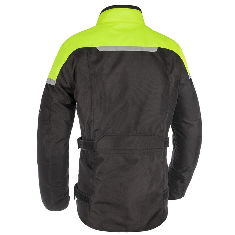 Motociklininko striukė Oxford Spartan Long WP black-fluo yellow