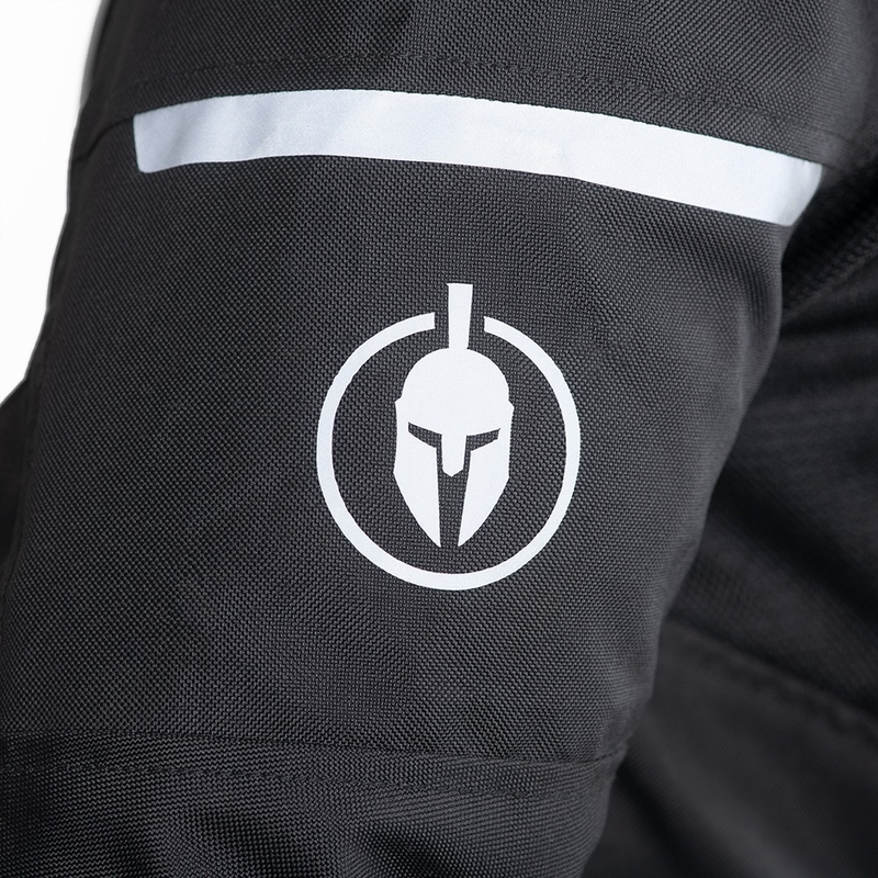 Oxford Spartan Air juoda motociklininko striukė