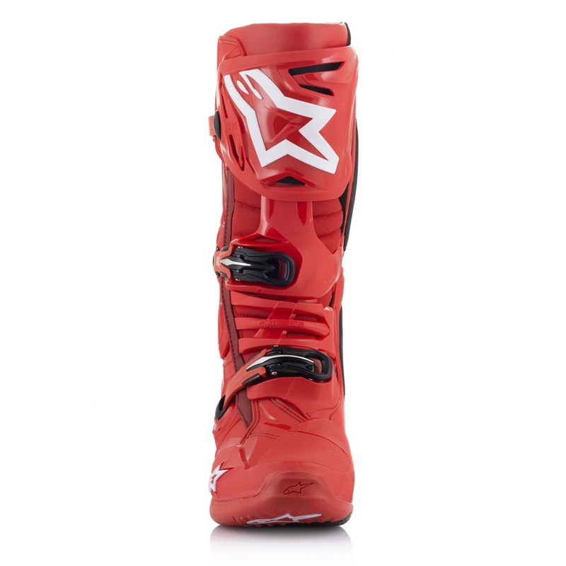 Alpinestars Tech 10 motociklininko batai raudoni