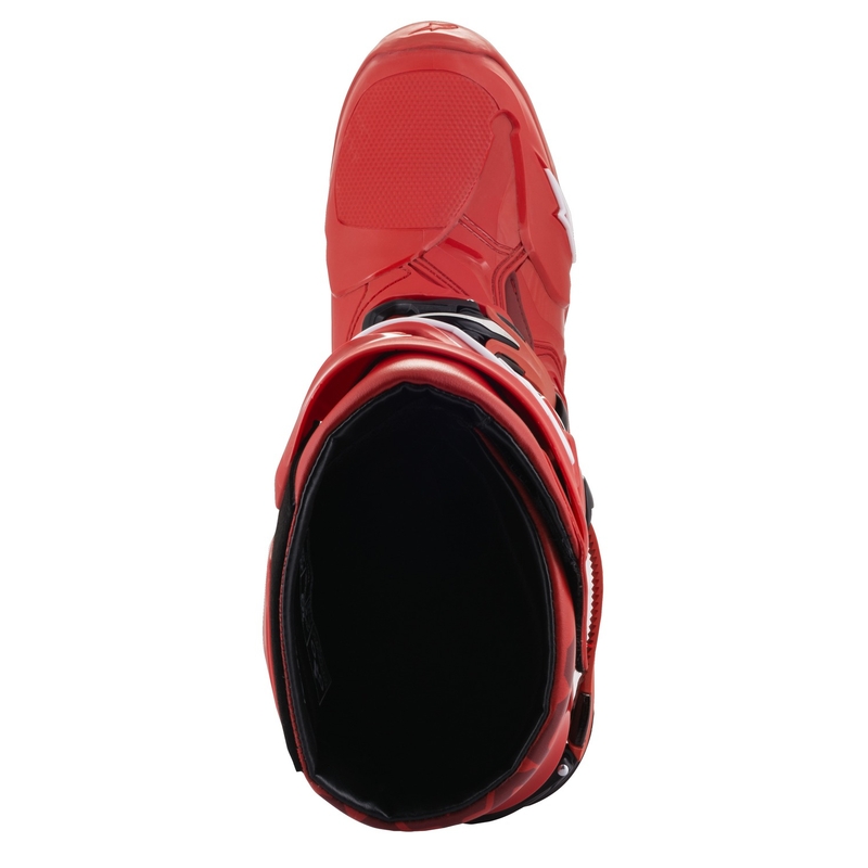 Alpinestars Tech 10 motociklininko batai raudoni