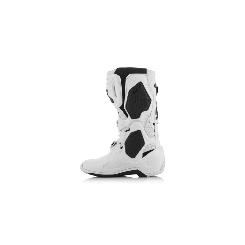 "Alpinestars Tech 10 Supervented" motociklininko batai Perforuoti balti