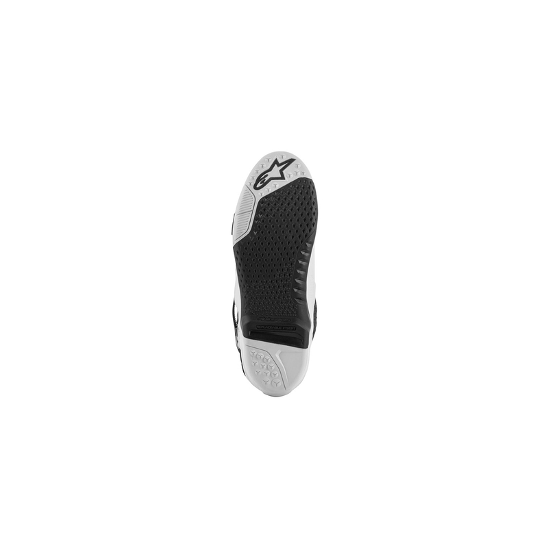 "Alpinestars Tech 10 Supervented" motociklininko batai Perforuoti balti