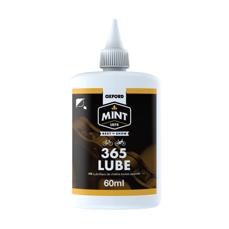 Dviračio grandinės tepalas sausai ir lietaus metu MINT patogi pakuotė 60 ml