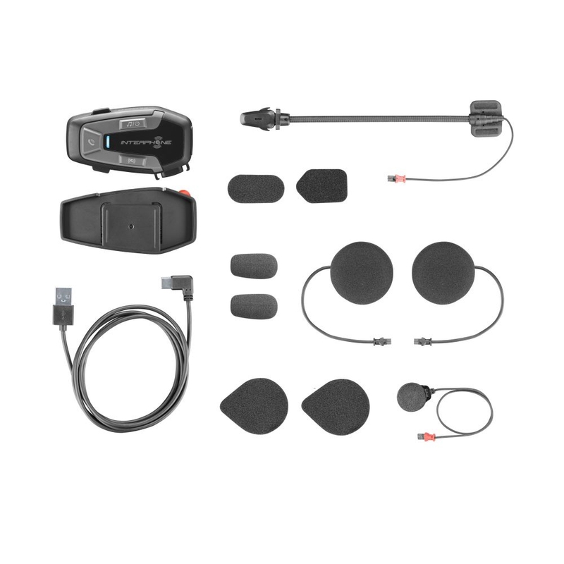 "Bluetooth" ausinės "Interphone U-COM6R" - viena pakuotė