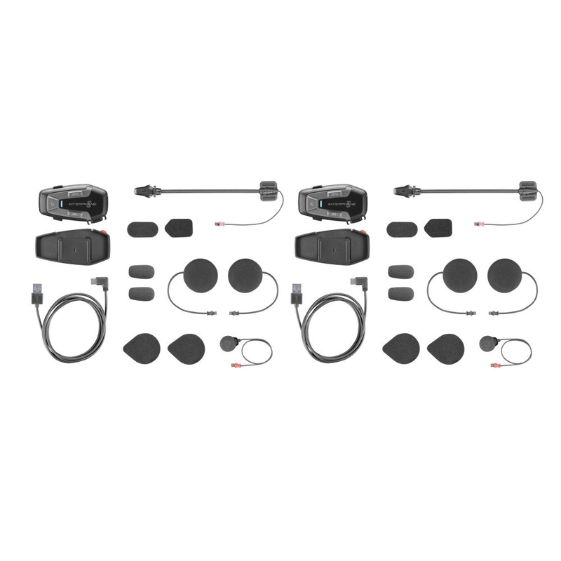 "Bluetooth" ausinės "Interphone U-COM6R" - Dviguba pakuotė