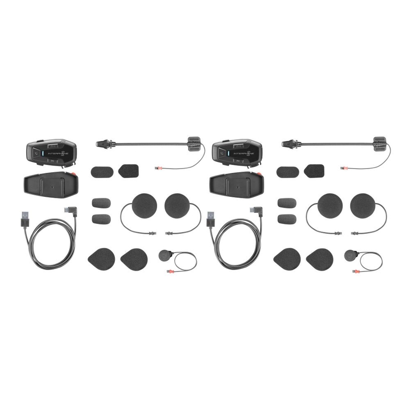 "Bluetooth" ausinės "Interphone U-COM 7R" - Dviguba pakuotė