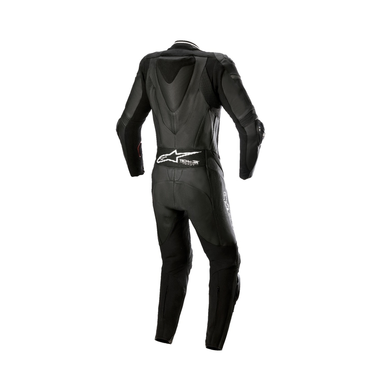 "Alpinestars" moteriškas odinis motociklininko kombinezonas "Alpinestars STELLA GP PLUS 2 Black-White-Metallic Grey