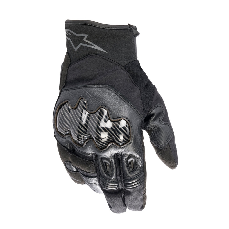 "Alpinestars SMX-1 Drystar" juodos motociklininko pirštinės