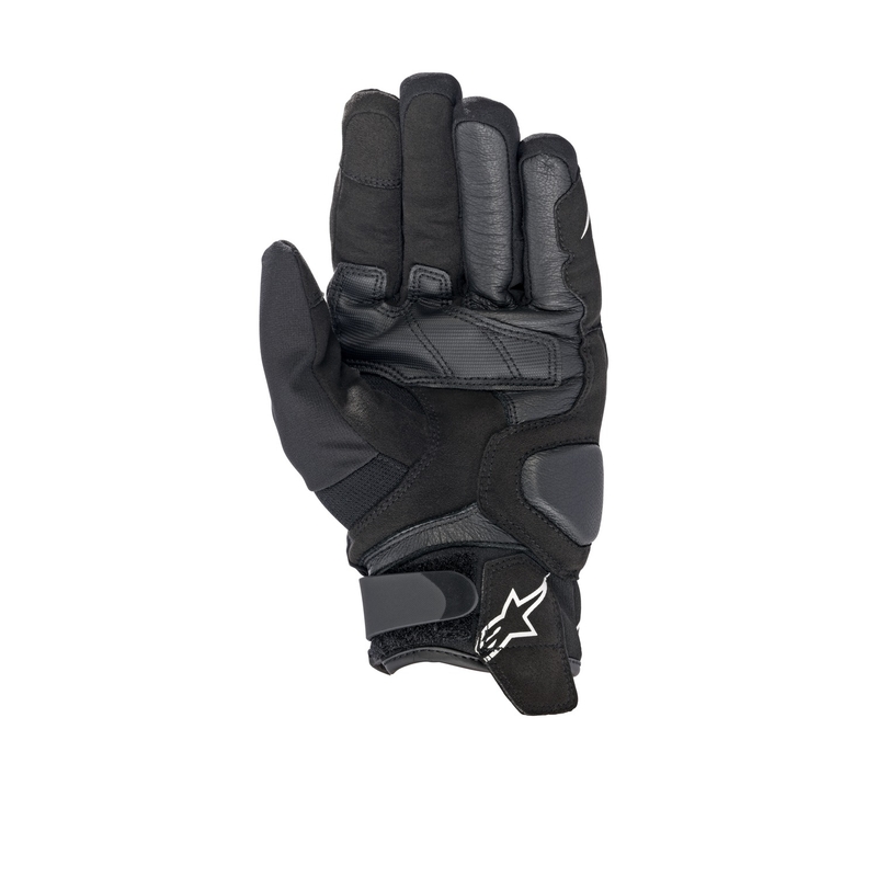 Alpinestars SMX-1 Drystar juodai baltos motociklininko pirštinės