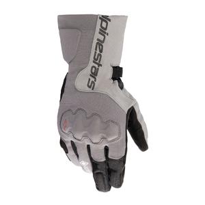 Alpinestars WR-X GORE-TEX motociklininko pirštinės pilkos ir juodos spalvos