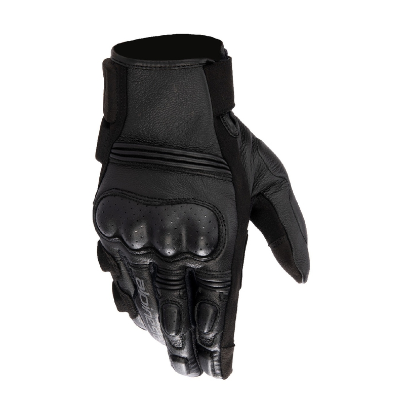 Alpinestars Stella Phenom Moteriškos juodos motociklininko pirštinės