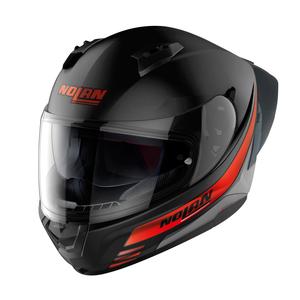 Integruotas motociklininko šalmas Nolan N60-6 Sport Outset 21 black-red - II kokybė išpardavimas - II. kokybė