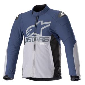 Alpinestars SMX neperšlampama motociklininko striukė tamsiai mėlynai pilka