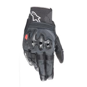"Alpinestars Morph" sportinės motociklininko pirštinės juodos ir pilkos spalvos